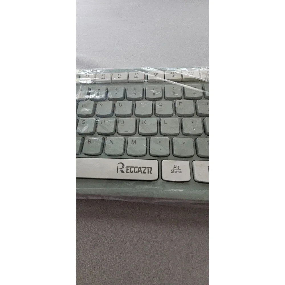 Reccazr Wireless Keyboard Mouse Combo Full Size 2.4G Quiet Keys USB NEW In Box